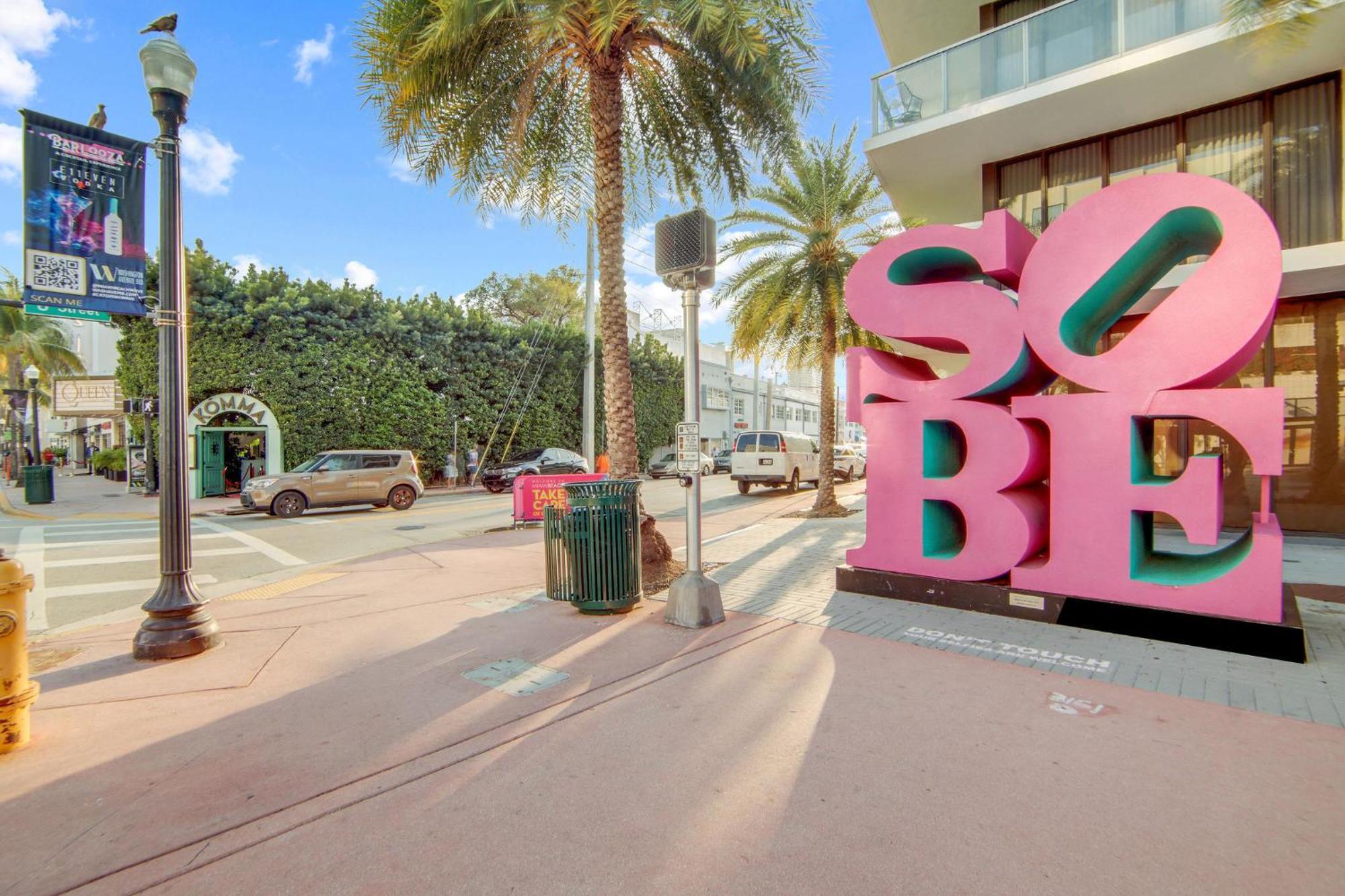 Beachy 1 B/R, W/2 Queen Beds, On Ocean Drive Beach Μαϊάμι Μπιτς Εξωτερικό φωτογραφία